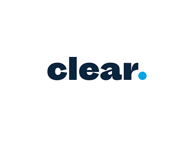 Clear point Logotype blue bold clear design logo logotype point typo typography