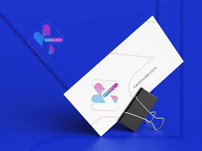 karen web logo branding icon logo logo design logotype photoshop print typography vector