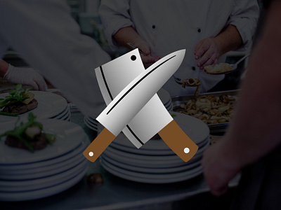 The Butcher Logo badge bold branding branding concept butcher idenitity knives logo sharp vector