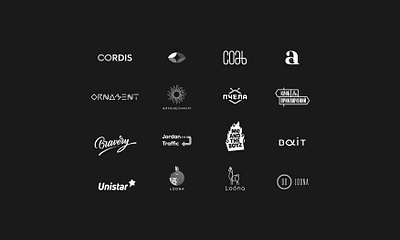 Logofolio'19 branding identity letter lettering logo logo collection logofolio logotype portfolio typography