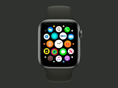 Pay At Your Wrist (Micro Interactions) adobe after effects adobe xd animation app apple watch applepay bill payment bills contactless fintech ios app nfc payments paytm reminders send money ui watchos