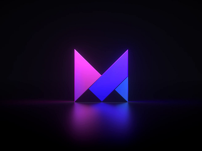 Framer Motion Logo 3d animation app branding cinema4d design framer logo motion octane