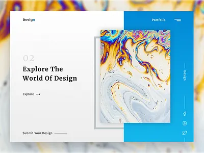 web landing page inspiration design flat landingpage minimal simple design typography ui uiux web website