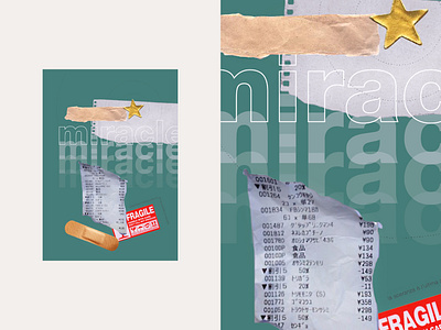 Hopeful mind collage collage art graphicdesign illustration papercut poster poster design