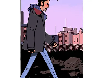 Bruce Springsteen illustration