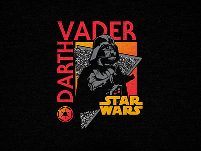 Star Wars - 90's Darth Vader 90s darth vader gradient graphic tee jedi merch retro star wars throwback tshirt