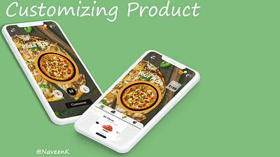 Customizing Product app dailyui dailyuichallenge design ui ux