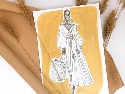 Maison Valentino ashion illustration art design fashion fashion art fashion illustration fashion illustrator illustration pencil water color