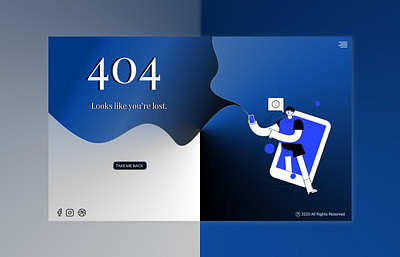 DAILY UI #008 008 dailyui dailyuichallenge design dribble error error 404 error page illustration ui uidesign