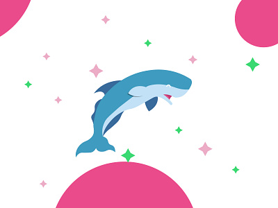 Moby Dick Illustration animal design design app dribbble flat illustration ilustrator mobile moby dick mythology web