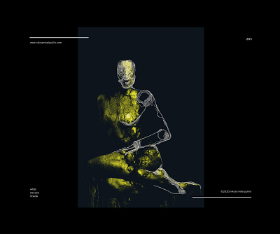no. 283 sulfur composition contrast design digital digital art line line art lineart minimal organic pattern photoshop poster poster a day posterdesign postereveryday surreal surreal art texture