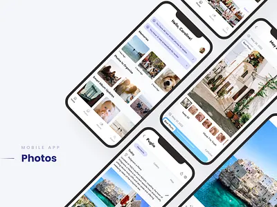 Photos App photo app photos product design ui ux