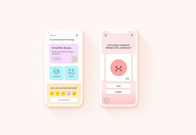 Mood Tracker app branding design icon illustraion logo ui ux vector website