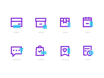 icons set for CHAOWAN design icon icon set icons ui