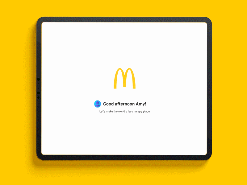 Mcdonald POS (Progress Week 2) animation weekly challenge