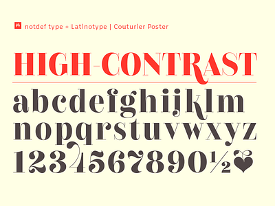 Couturier Poster font font family high contrast swashes type design typeface typography