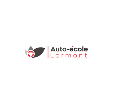 Auto-école Lormont autoecole branding car drive driving learn logo