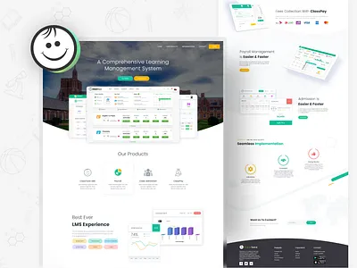 ClassTune website Redesign adobe xd classtune clean illustration interaction micro interaction ui uiux user experience user interface ux