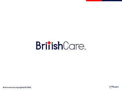 British Care logo branding daya dayagraphics design illustration illustrator logo logobrand logobranding logotype minimal