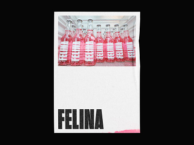 Brand identity // Felina Drink // 03 beverage beverage logo brand brand identity branding drink drinks editorial graphicdesign grid logo logotype typography visual design