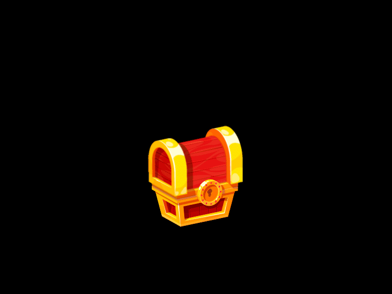 Chest animation chest shine