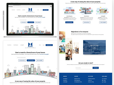 Majordomo Concept adobe photoshop adobe xd clean concept cleanconcept design designconvert.io illustration startups uidesign uxdesign website website concept