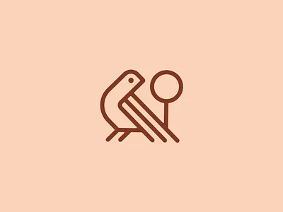 Birdie ball birdie branding geometry golf golf clubs graphic design icon illustration logo shapes tee under par