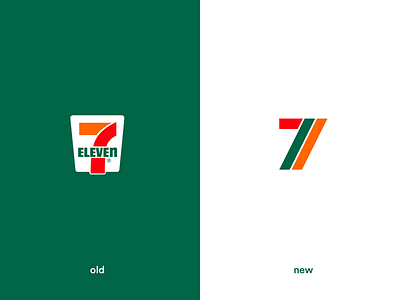 711 Logo redesign. adobe adobeillustrator graphicdesign illustrator logo logodesign logoredesign logotype