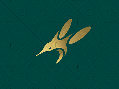 Luxurious Hummingbird Logo agile animal beautiful bird branding elegant fast flying for sale humming hummingbird logo luxurious minimalist modern nature organic precise simple wings