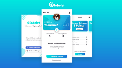 Globelet | UI Design blog design design illustration mockup ui uiux user experience user interface userinterface