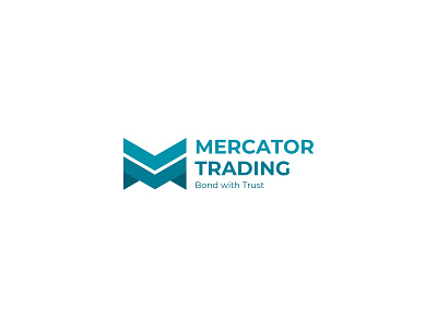 MERCATOR TRADING arrow invest investment letter m logo money symbol trader trading triangle