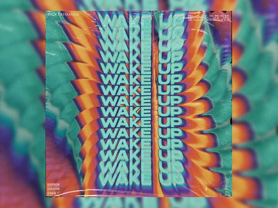 WAKE UP album album art album artwork albumartwork albumcoverdesign cover art cover artwork cover design graphic design graphicdesign illustration