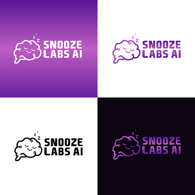 Snooze Lab Ai Logo branding design graphic design illustration logo vector webdesign