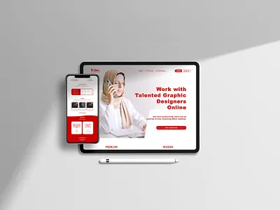 Landing Page Design for Sribu Examination desain layout desain website design web exam landing landing page layout desain page page design page layout sribu sribu exam web design website website desain