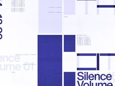 Silent Volume Graphic abstract composition contrast design detail digital digital design element graphic graphic design graphic element minimal pattern rendering silence silence volume visual visual graphic web web design