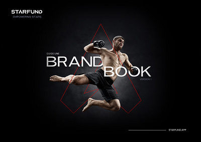 Brand Book for crowdfunding rising MMA Stars brandbook creativv design graphicdesign