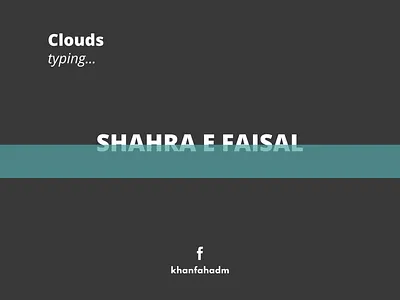 Shahra e Faisal Flooded - Monsoon 2020 design illustration minimal minimal poster minimalism minimalist poster poster art poster design