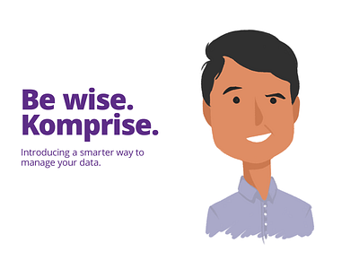 "Be Wise" Illustration - Kumar Base branding character design graphic design illustration