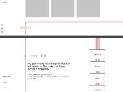 New portfolio design! branding figma ui uiux ux webdesign