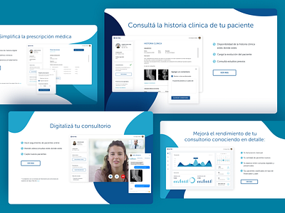 OSDE’s Design Sprint app case study dashboad design design app design sprint doctors flat design landing page landingpage mobile osde telemedicine ui ux