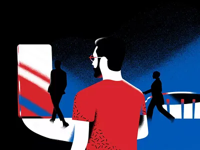 eBook Illustrations animation e book ebook editorial grain illustration layout purchasing retail