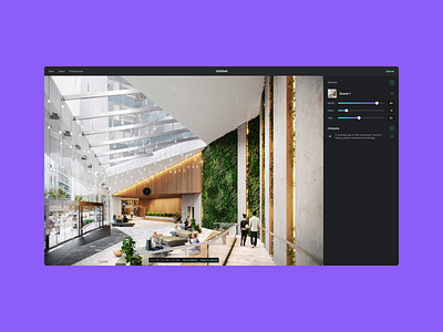Panorama Viewer interaction interface panorama react ui ux