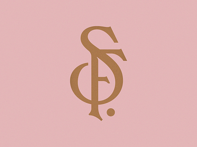 Saint Francis f monogram s