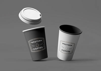 Vintage Logo Concept art branding coffee concept creative custom design drink illustration logo logo design minimal minimalist modern product design retro ui vintage vintage design west