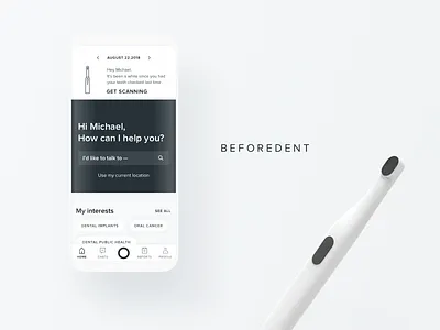 Beforedent- Dental telemedicine app medical app medical design telemedicine ui uxui