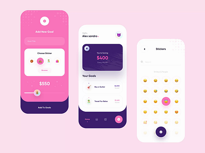 Wishes List App Concept - Animated ✨💰 3d app app design app ui big sur clean clean ui concept design dribbble minimal minimalism mobile motion payment trend ui ui motion uidesign wishes list