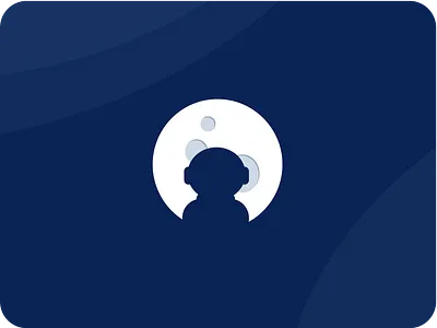 Spaceman art design graphic icon illustration logo moon moonlight sketch sketchapp space spaceman vector
