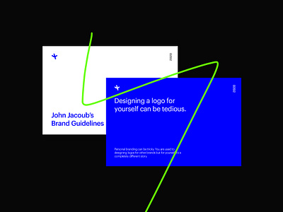 John Jacoub's Brand Guidelines app brand branding branding design clean concept design illustration minimal personal brand personal logo personal project typography ui ux web website