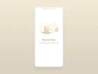 Teach App - The Learning's Taste art illustration tea tea cup tea recipe ui ui design ux