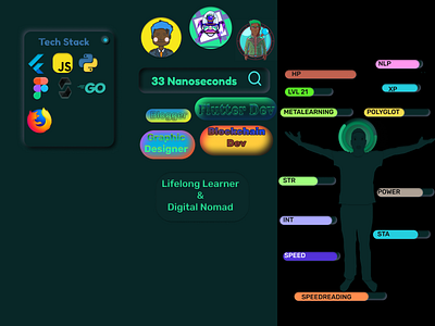 Neumorphic Experiment avatar blur figma flutter game gitcoin golang graphic design javascript neumorphism programming random solidity typography wallpaper